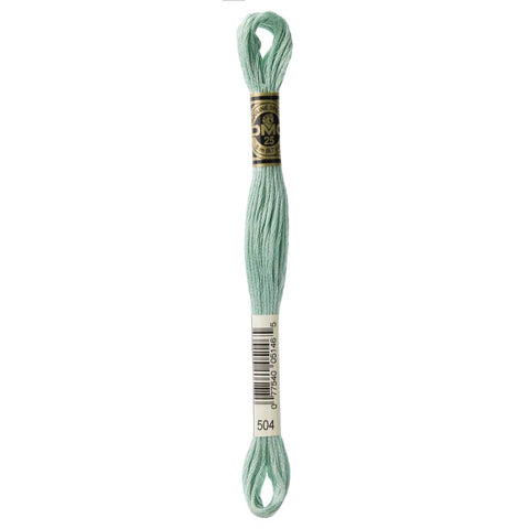 Very Light Blue Green Embroidery Floss