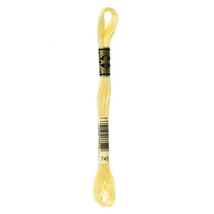Light Pale Yellow Embroidery Floss