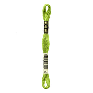 Light Parrot Green Embroidery Floss