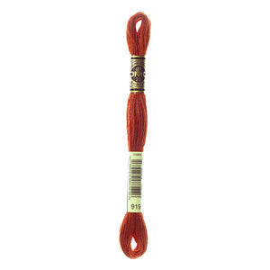 Red Copper Embroidery Floss
