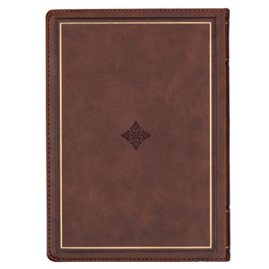 DEVOTIONAL WALKING WITH GOD LG PRINT Back Cover