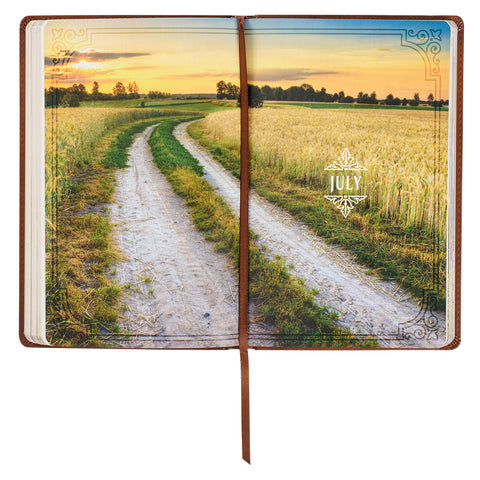 DEVOTIONAL WALKING WITH GOD LG PRINT Fields
