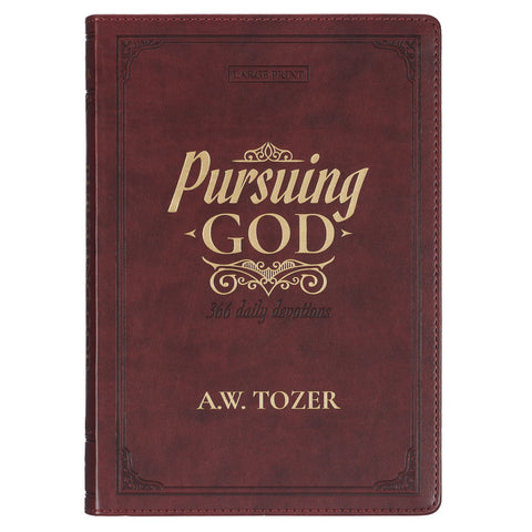 Front Cover of Pursuing God Devotional