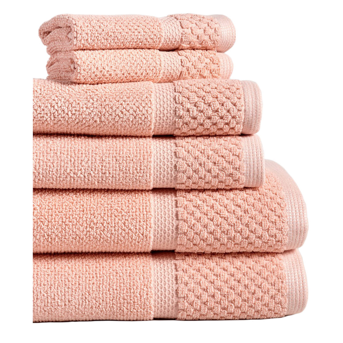 The Company Store Company Cotton Coral Solid Turkish Cotton Bath Sheet Pink