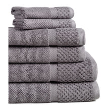 Grey Diplomat Hotel Towels and Washcloths