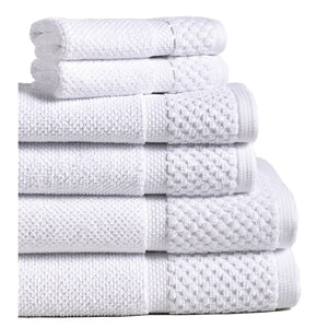 White Diplomat Hotel Towels and Washcloths