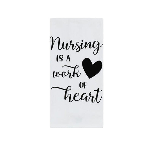 Virah Bella Nursing is a Work of Heart kitchen towel