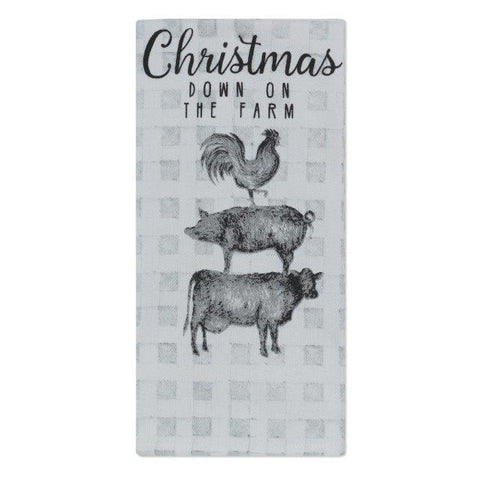 Christmas on the Farm Kitchen Towel DKT3044