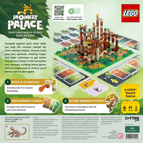 Monkey Palace Board Game DOT10000
