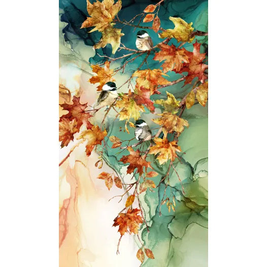 Autumn Breeze Collection Cotton Fabric Craft Panel DP28055-66
