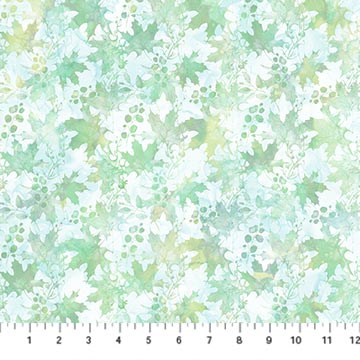 Serenity Springs Collection Leaves Print Cotton Fabric DP29070-42