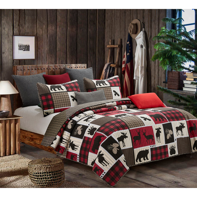 Lodge Life Quilt Set DQ689T