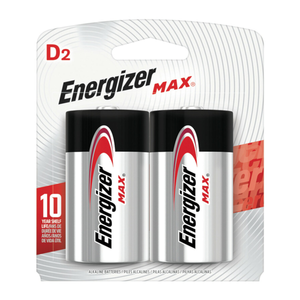 D Alkaline Batteries 2 pk E95BP-2