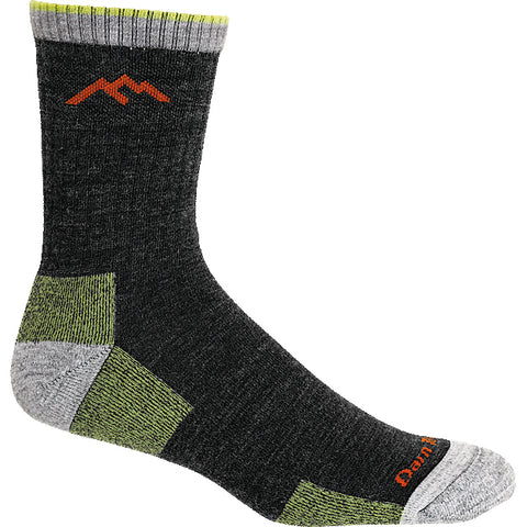 Darn Tough men's sock Merino wool socks lime color. 