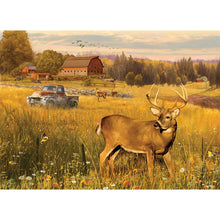 Deer Field 1000 PC Puzzle 57239 Poster