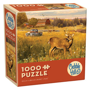 Deer Field 1000 PC Puzzle 57239 Front