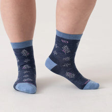 Denim Women�s Foliage Lightweight Micro Crew Socks 9503