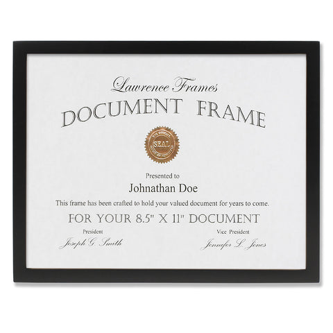 Document Frame 75 black