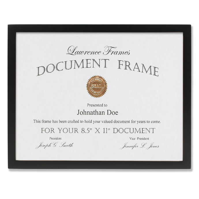 Document Frame 75 black