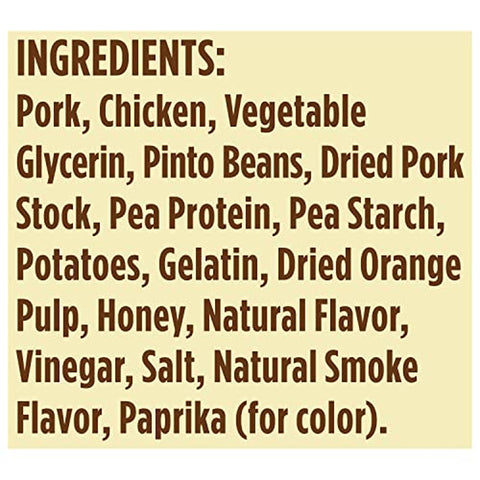 Dog Treats Pork and Chicken Sausage Recipe 14-oz Bag