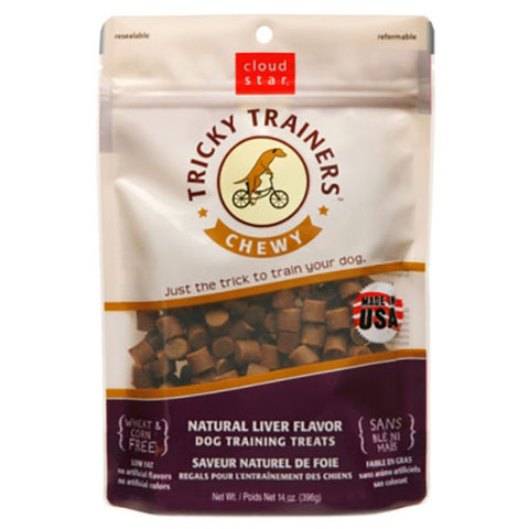 Dog Treats Tricky Trainer Liver 14 oz