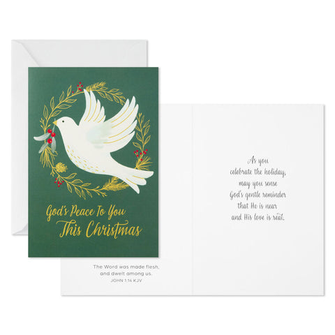 God's Peace Boxed Christmas Cards 1DSH1196