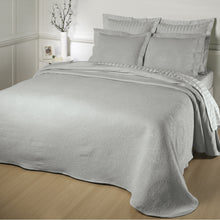 Dove gray bedspread