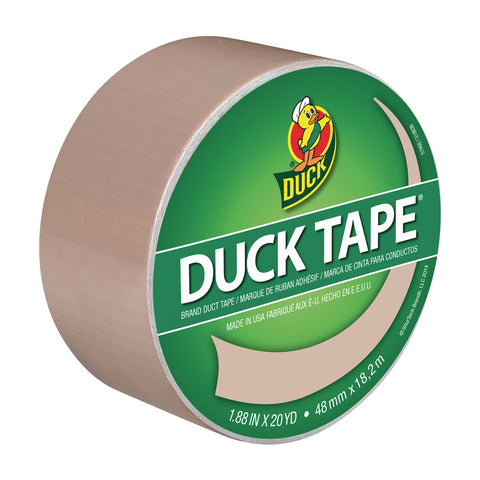 1.88 in. W X 20 yd L Beige Solid Duct Tape