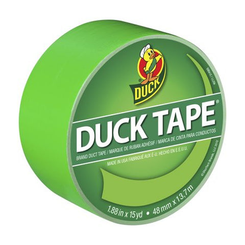 1.88 X 15 yds. Duck Tape Neon Island Lime