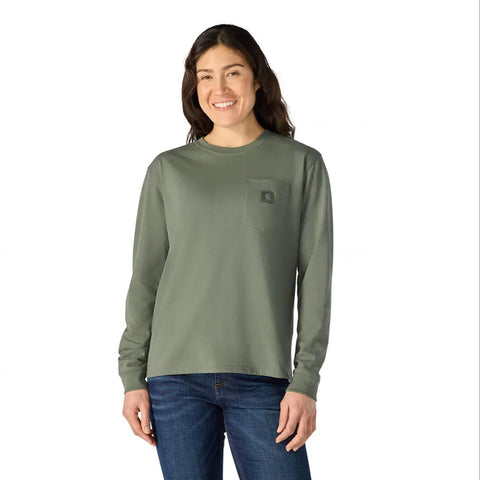 Women's Irvine Loose Long-Sleeve Pocket T-Shirt 107973