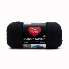 Black Super Saver Yarn E300B-0312