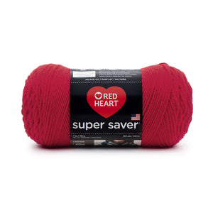  Red Heart Super Saver Yarn (3-Pack) Hot Red E300-390