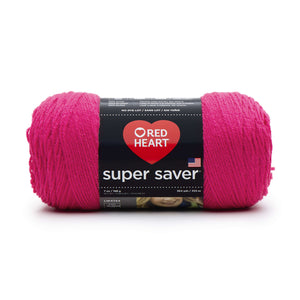 Shocking Pink Super Saver Yarn E300B-0718