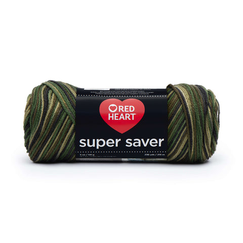 Camouflage Super Saver Yarn E300B-0971