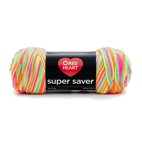 Day Glow Super Saver Yarn E300B-3934