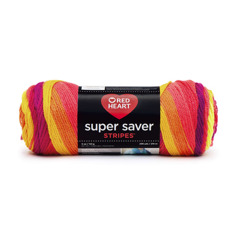 Fruity Stripe Super Saver Yarn E300B-4962