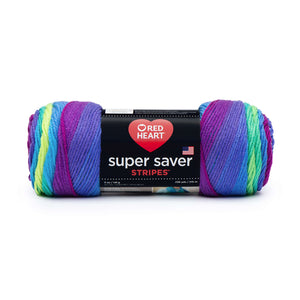Parrot Stripe Super Saver Yarn E300B-4968