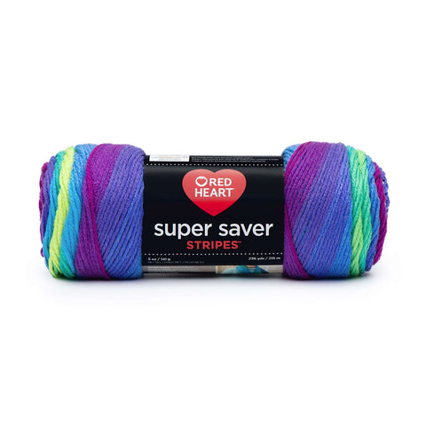 Parrot Stripe Super Saver Yarn E300B-4968