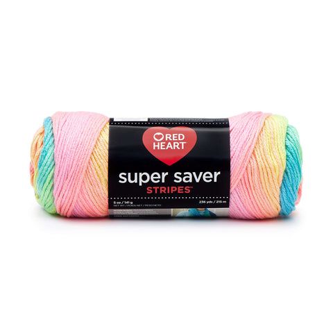 Retro Stripe Super Saver Yarn E300B-4971