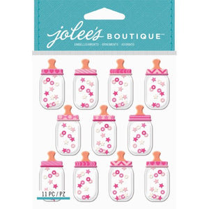 Baby Girl Bottles Shaker Stickers E50-21933
