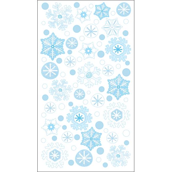 Winter Snowflakes Stickers E5200377