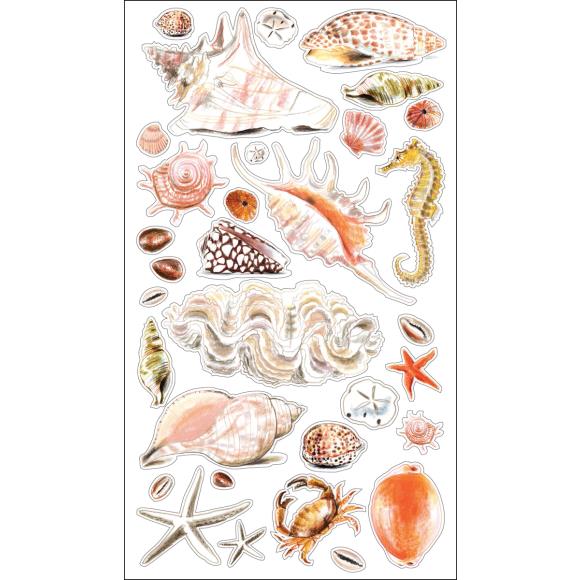 Seashells & Sand Stickers E5201035