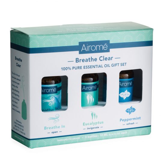Breathe Clear Essential Oils Gift Set ECOMB22