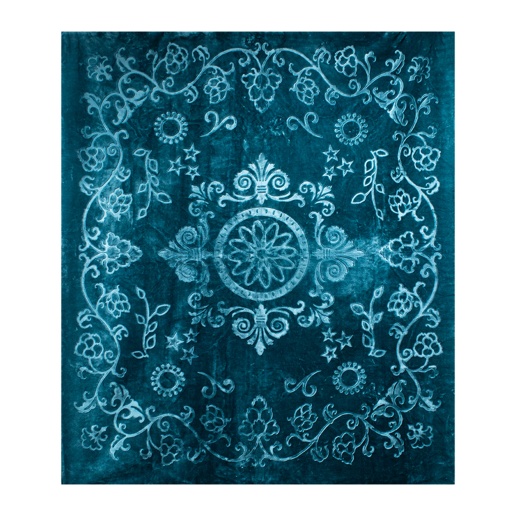 Embossed Dark Teal 79