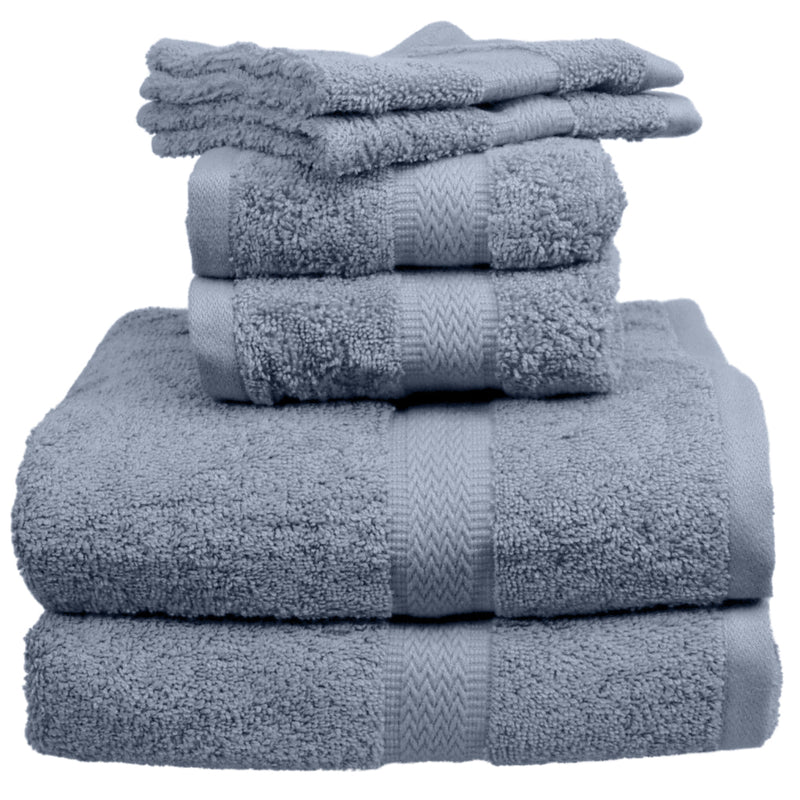 Luxurious Thick Hanging Hand Towel Gray, Blue Snap, Solid Hand Bath or  Kitchen