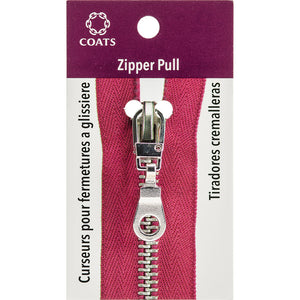 Pop Top Silver Fashion Zipper Pull F11