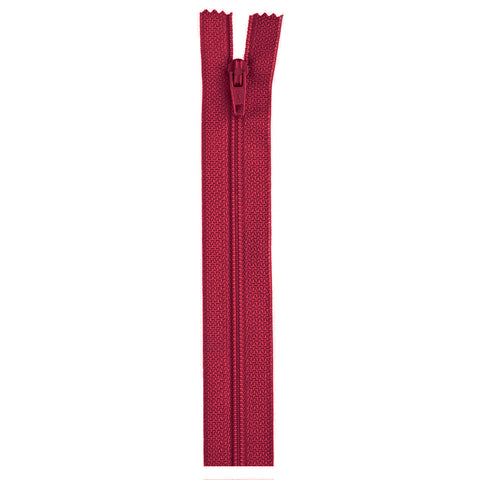 Candy Apple Red Zipper