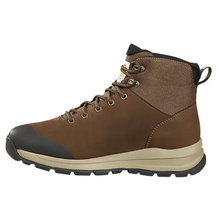 Carhartt men's 5-inch alloy safety toe hiker work boot, instep side view