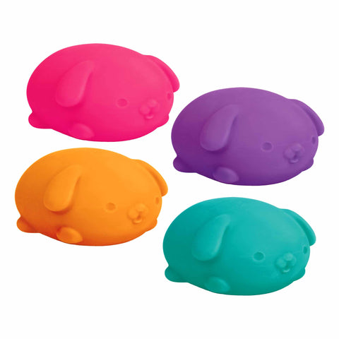 NeeDoh Funky Pups in four colors