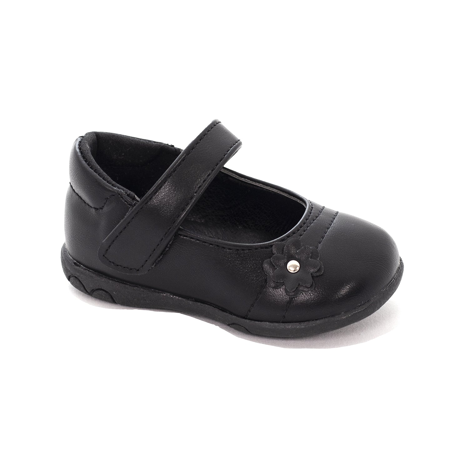 Girls Black & White Shoe - Amaryllis